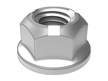 ASME B18.16.6.11 (แรงดันสามจุด) น็อตล็อคหน้าแปลนหกเหลี่ยมโลหะทั้งหมด (แรงดันสามจุด)